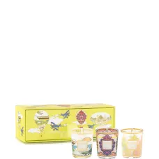 Подарочный набор из трёх дорожных свечей