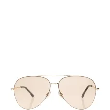 Солнцезащитные очки в оправе «пилот»