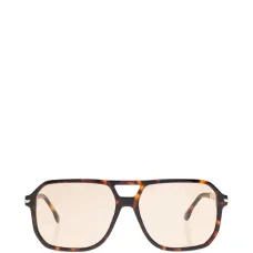 Солнцезащитные очки с геометрической оправой