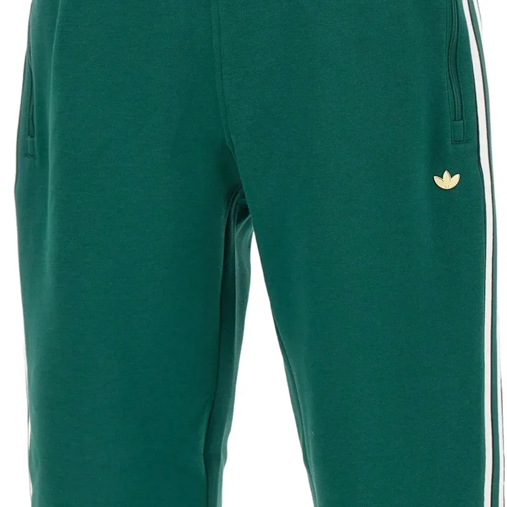 Брюки с логотипом и тремя полосками