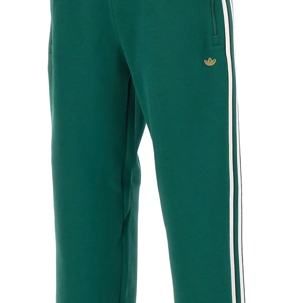 Брюки с логотипом и тремя полосками