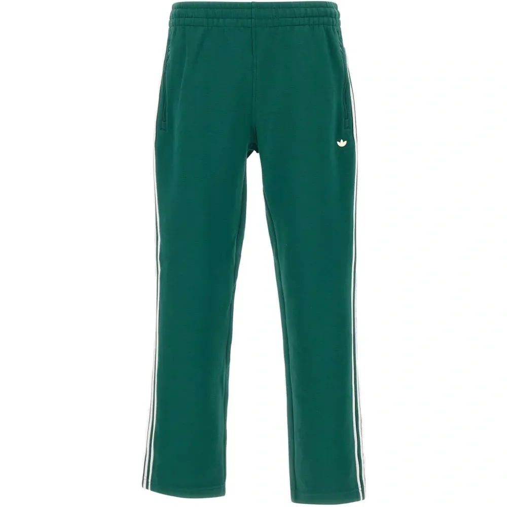 Брюки с логотипом и тремя полосками Брюки с логотипом и тремя полосками