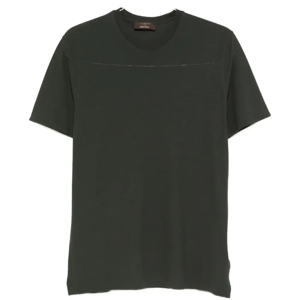 Футболка с круглым вырезом