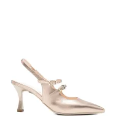 Кожаные туфли с пряжкой