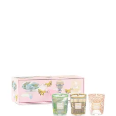 Подарочный набор из трёх дорожных свечей