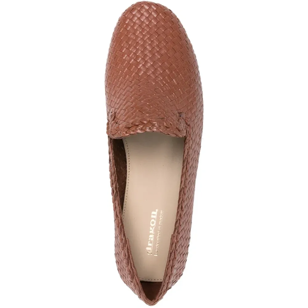 Плетёные лоферы