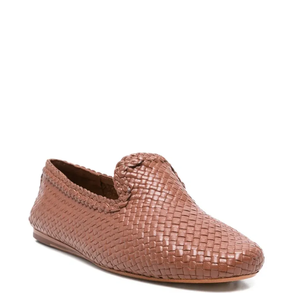 Плетёные лоферы