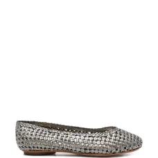 Плетёные балетки