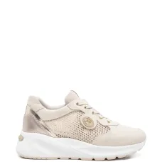 Кожаные кроссовки с перфорацией