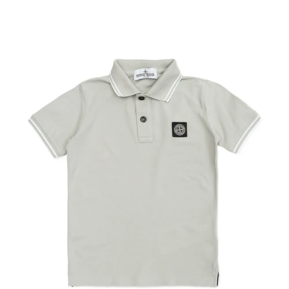 Поло с нашивкой-логотипом