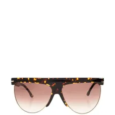 Солнцезащитные очки с оправой "броулайн"