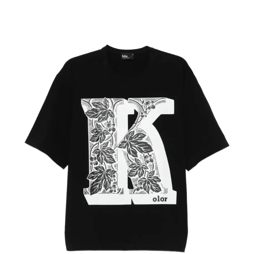 Футболка с принтом логотипа