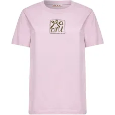 Футболка с логотипом и окантовкой