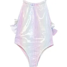 Купальник с оборками