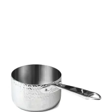 Ковш из нержавеющей стали с чеканкой Ковш из нержавеющей стали с чеканкой