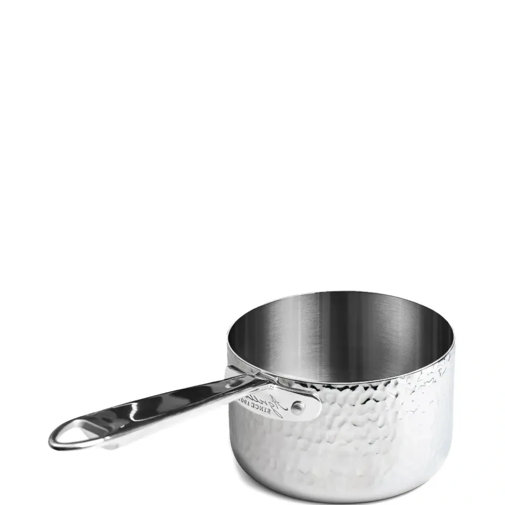 Ковш из нержавеющей стали с чеканкой