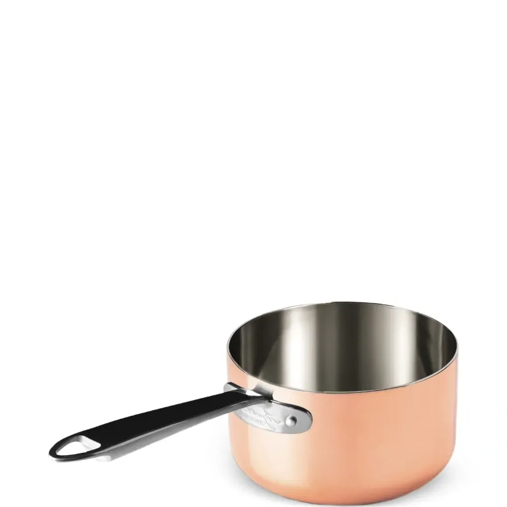 Медная индукционная сковорода