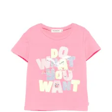 Футболка с блестящим принтом