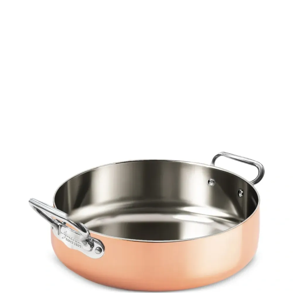 Медная сковорода