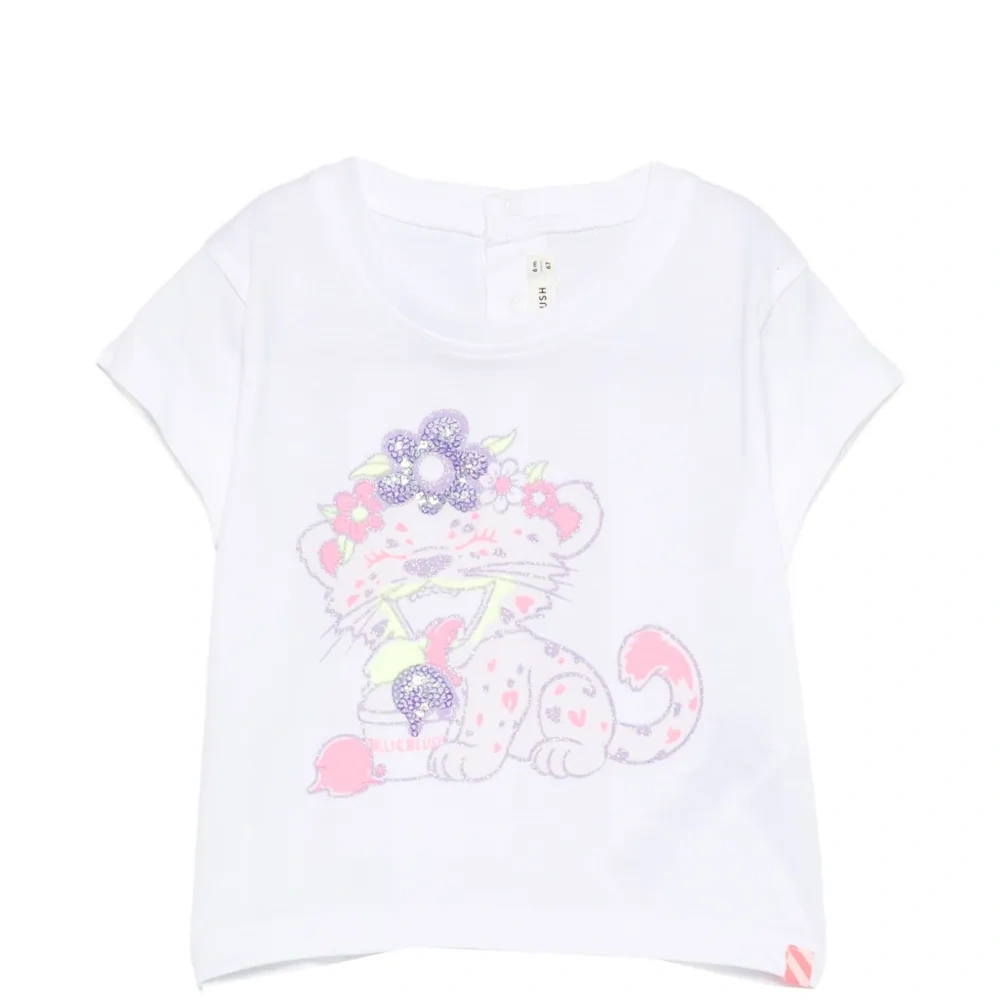 Футболка с цветочным принтом