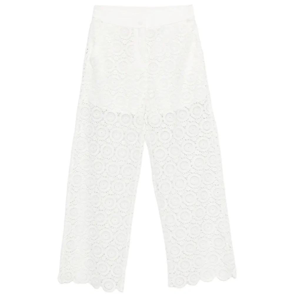 Кружевные брюки