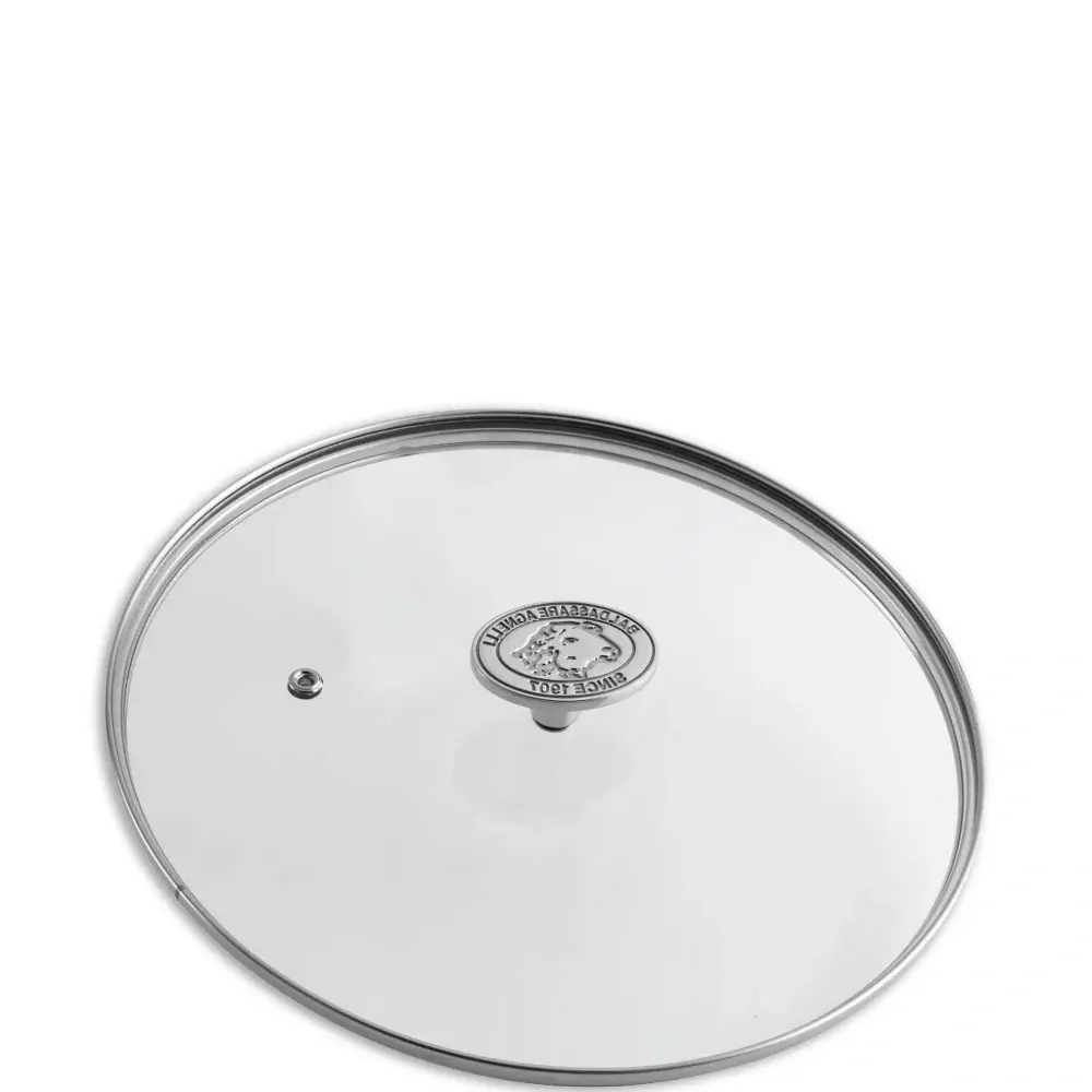 Ручка из нержавеющей стали, стеклянная крышка