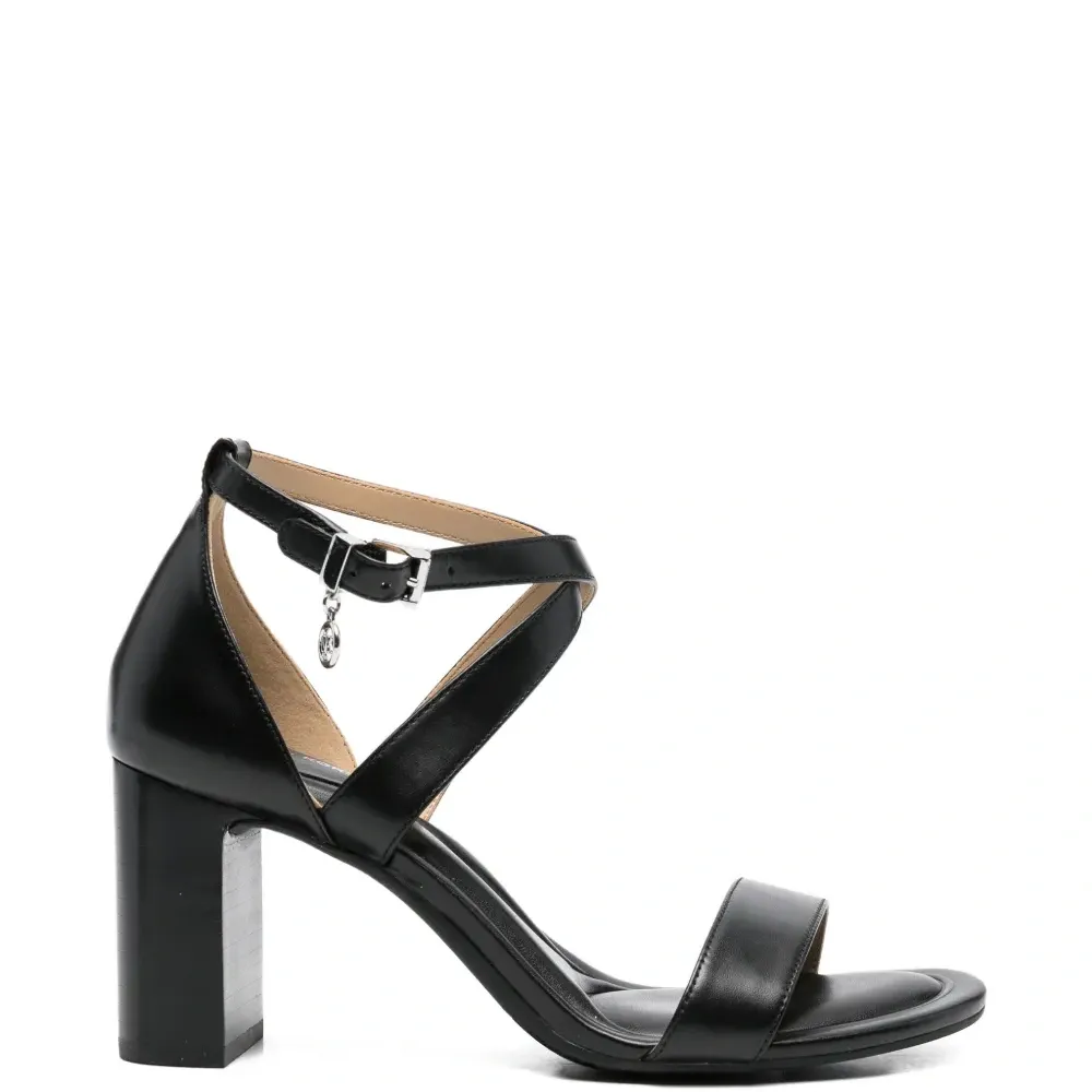 Босоножки на каблуке-колодке