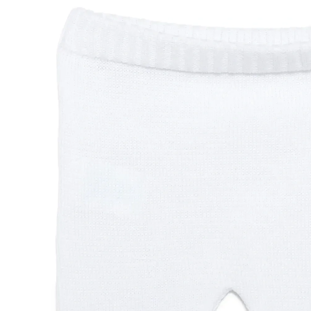 Комплект из двух предметов с вышивкой в виде цветов (брюки и верх)