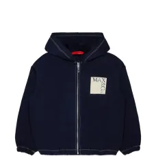 Худи на молнии с логотипом