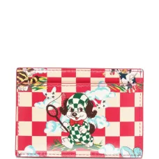 Графический кожаный держатель для карт