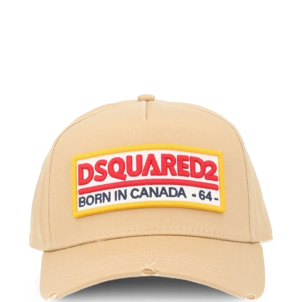 Бейсболка с нашивкой-логотипом