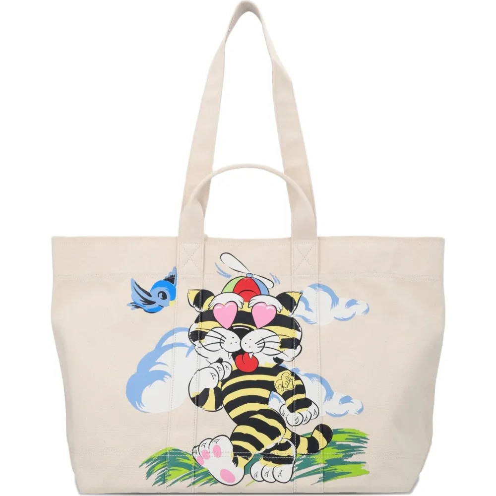 Сумка-тоут с графическим принтом