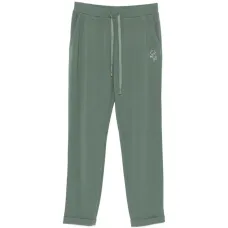 Брюки с логотипом и кулиской