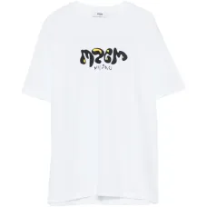 Футболка с короткими рукавами и принтом-логотипом