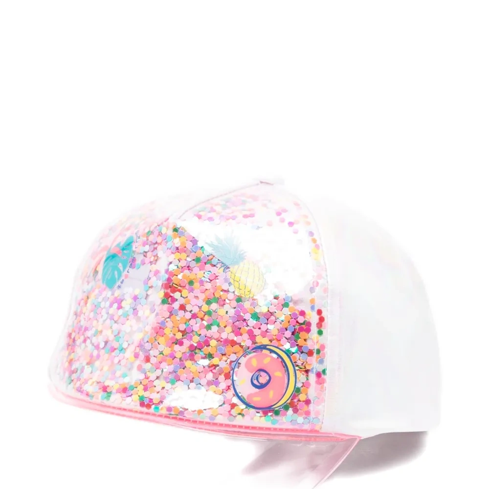 Бейсболка с отделкой конфетти
