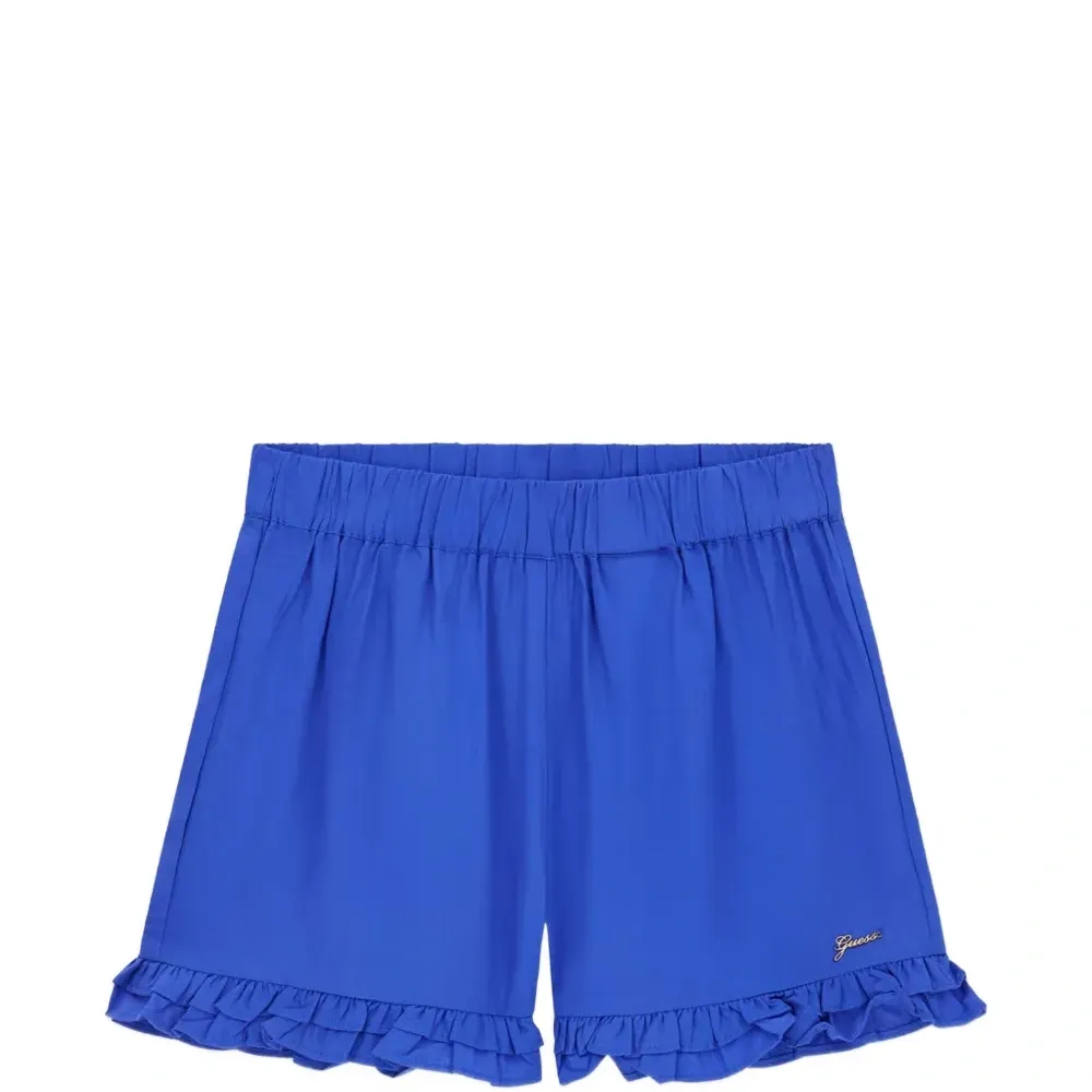 Шорты с оборкой