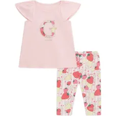 Комплект с фруктовым принтом