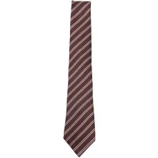 Шёлковый галстук в полоску