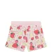 Шорты в полоску с принтом клубники