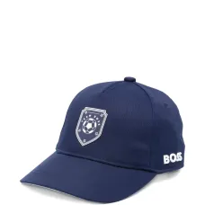 Бейсболка с нашивкой-логотипом