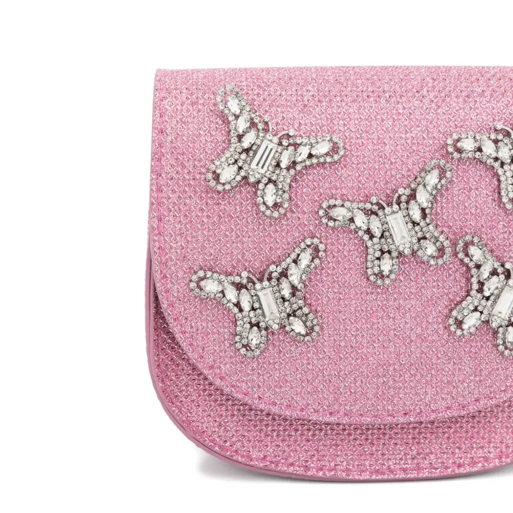 Сумка через плечо с украшением в виде бабочки