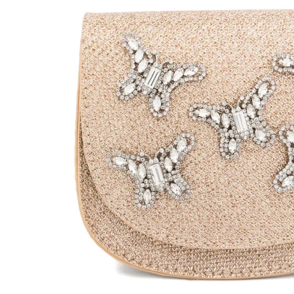 Сумка через плечо с украшением в виде бабочки