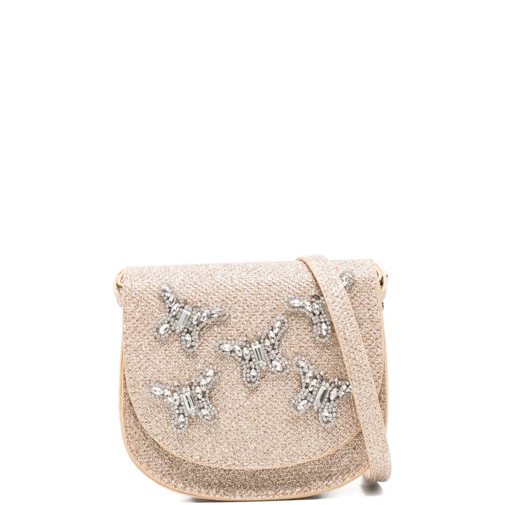 Сумка через плечо с украшением в виде бабочки