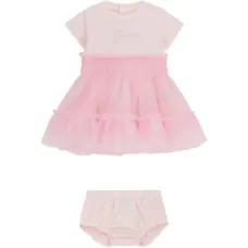 Платье из тюля с эластичными сборками Платье из тюля с эластичными сборками