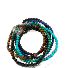 Браслет из лавового камня