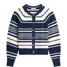 Кардиган в полоску