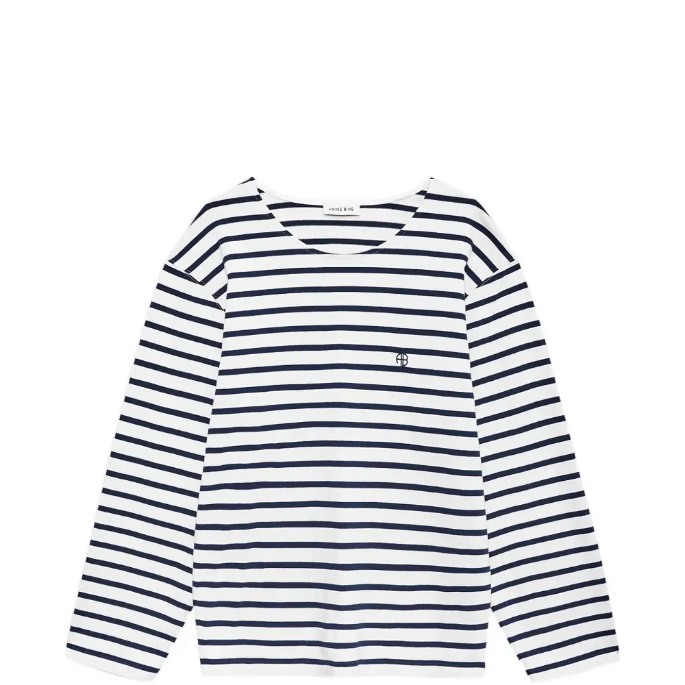 Лонгслив в полоску