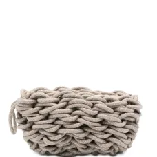 Плетёный клатч Lina