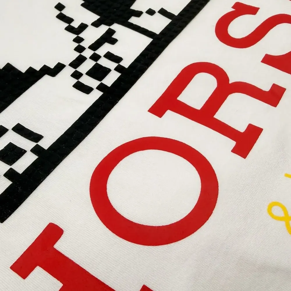 Футболка с принтом "Лошади"