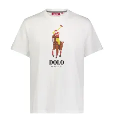 Футболка с пиксельным графическим принтом